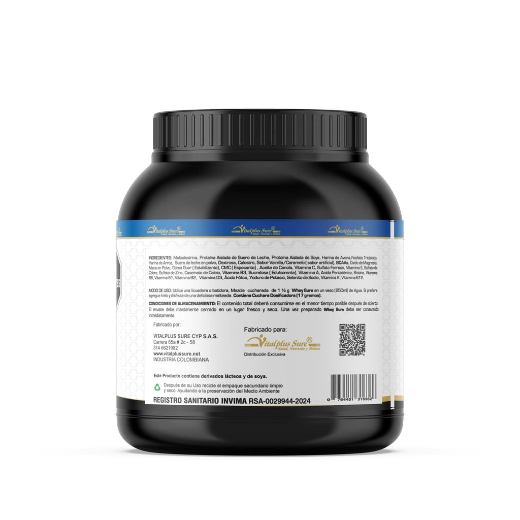 Whey Sure 1263 gr + Creatina + Omega 3 - 6 - 9