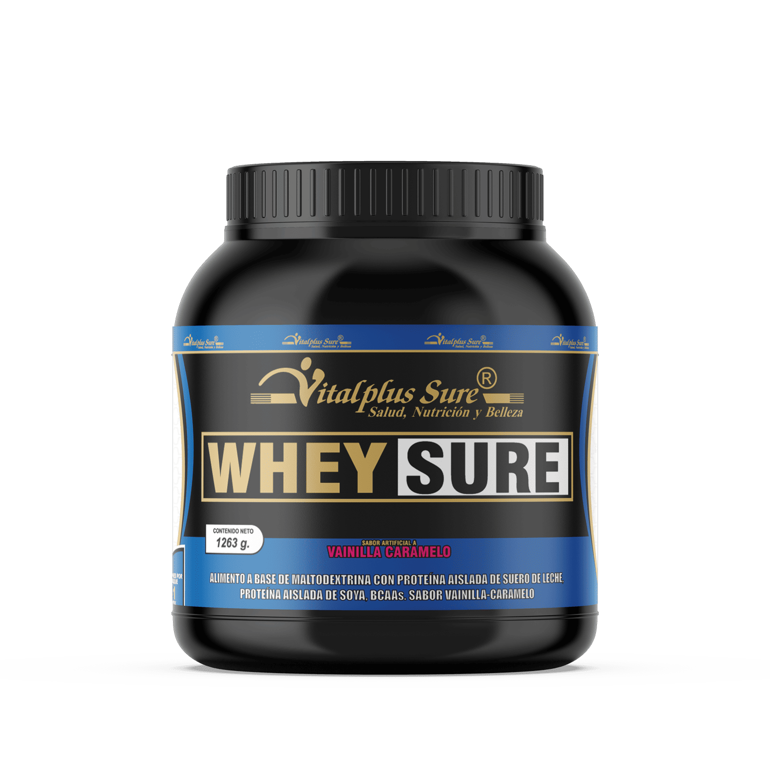 Whey Sure 1263 gr + Creatina + Omega 3 - 6 - 9