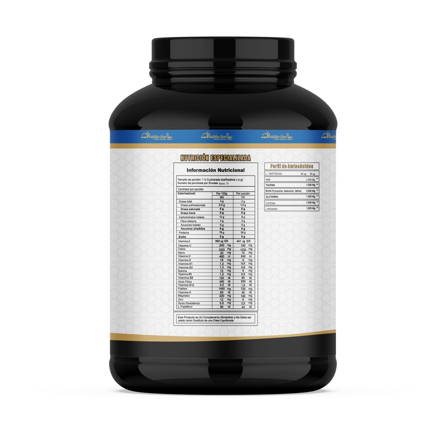 Whey Protein Premium 2600 gr + Creatina + Cápsulas de Citrato de Magnesio