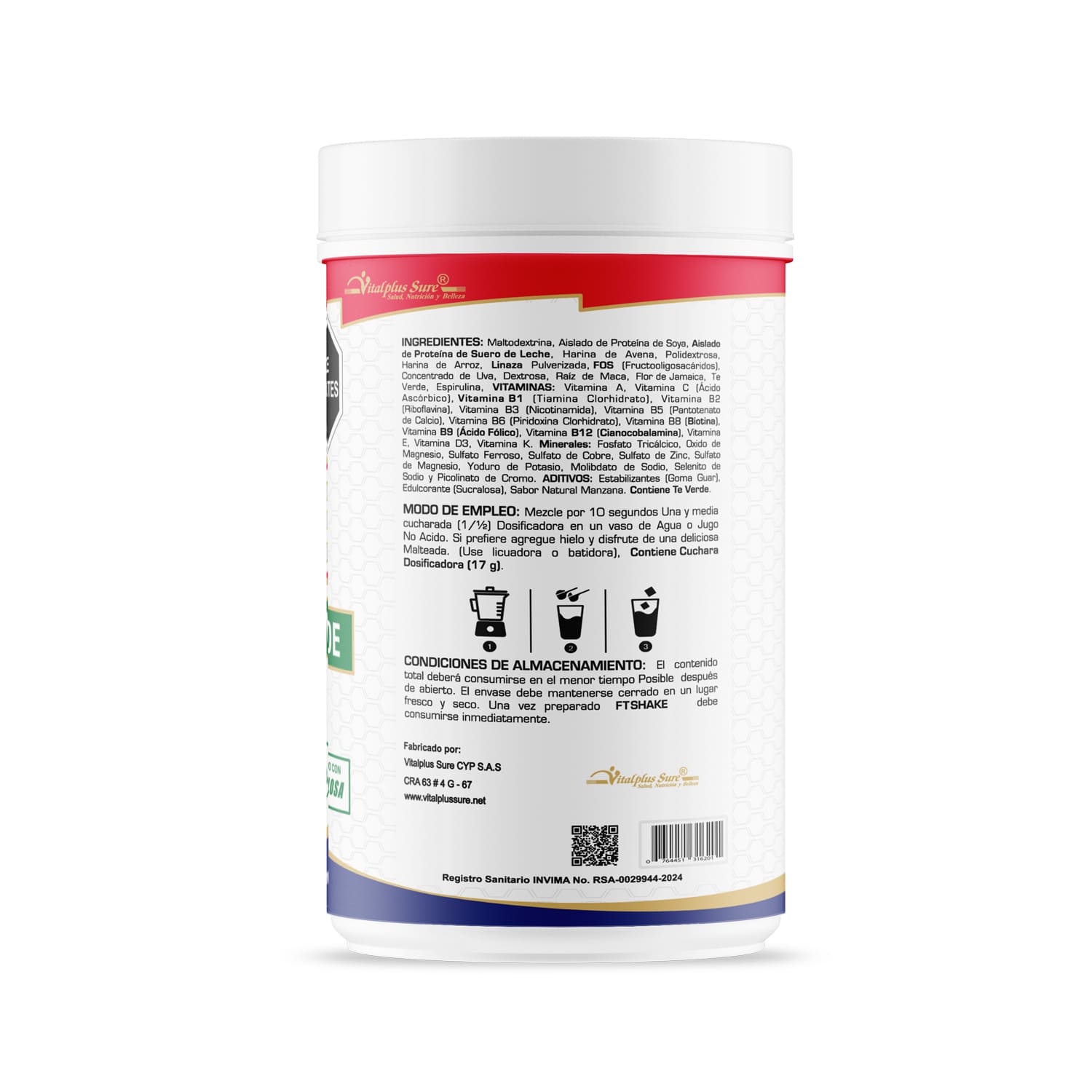 Clorofila Advangreen + Cápsulas de Citrato de Magnesio + Fitness Shake