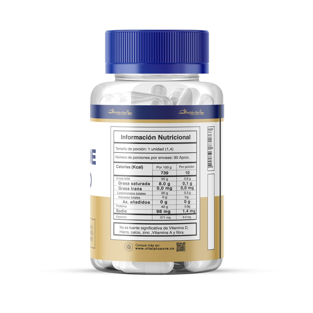 Whey Protein Premium 1500 gr + Creatina + Cápsulas de Citrato de Magnesio