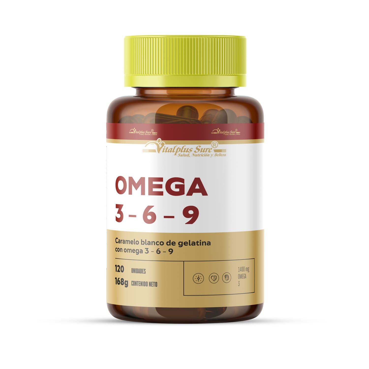 Whey Protein Premium 1500 gr + Creatina + Omega 3 - 6 - 9