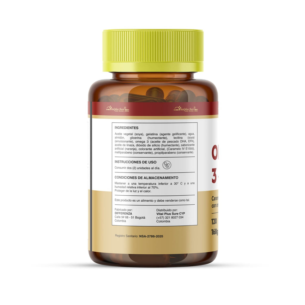 Cápsulas de Omega 3 - 6 - 9