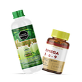 Clorofila Advangreen + Cápsulas de Omega 3 - 6 - 9