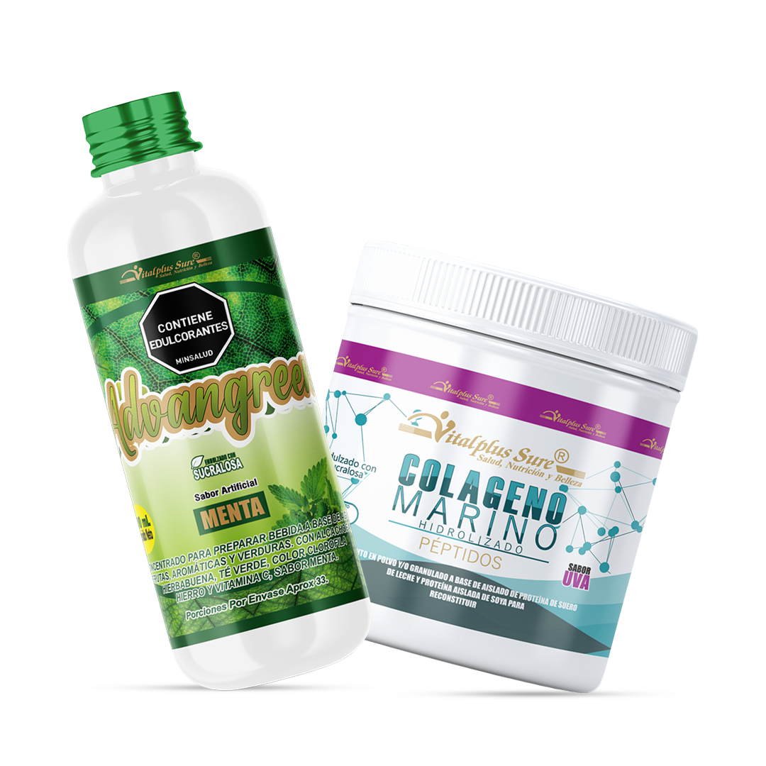 Clorofila Advangreen + Colágeno Hidrolizado Marino