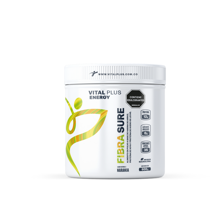 Fibra Sure | con Linaza | Fibra de Manzana | Papaya | Piña | Té Verde | Probióticos
