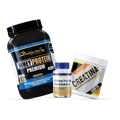 Whey Protein Premium 1500 gr + Creatina + Cápsulas de Citrato de Magnesio