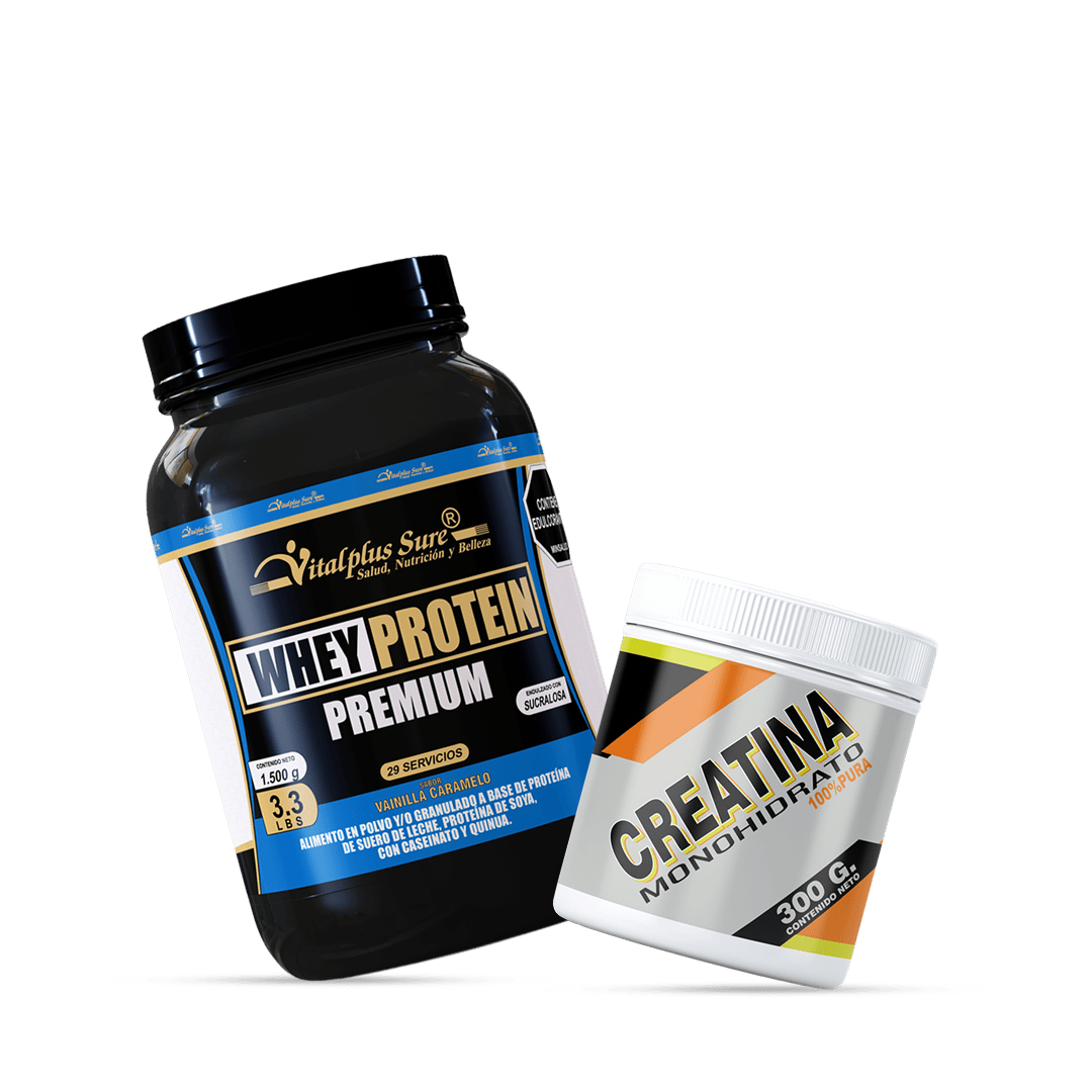 Whey Protein Premium 1500 gr + Creatina