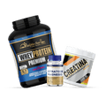 Whey Protein Premium 2600 gr + Creatina + Cápsulas de Citrato de Magnesio