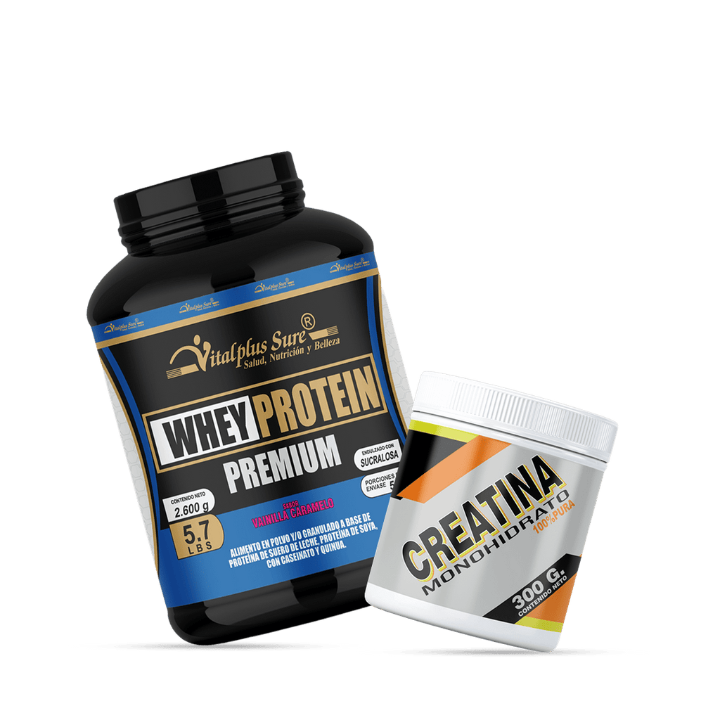 Whey Protein Premium 2600 gr + Creatina