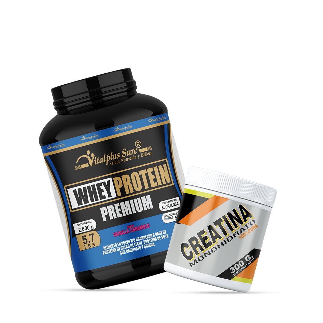Whey Protein Premium 2600 gr + Creatina