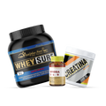 Whey Sure 1263 gr + Creatina + Omega 3 - 6 - 9